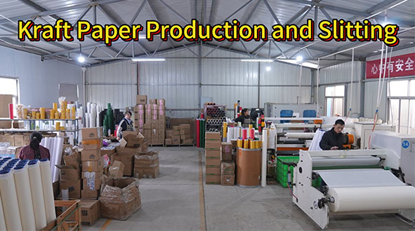 Kraft Paper Production and Slitting
